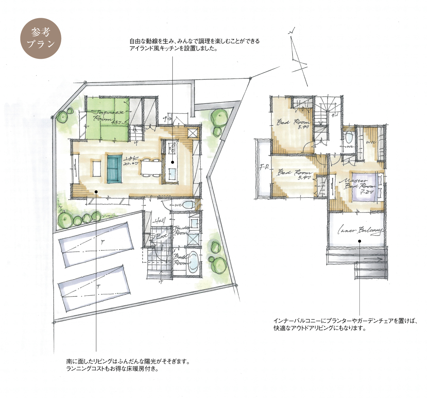 5_間取図_plan5_大府市北崎町_注文