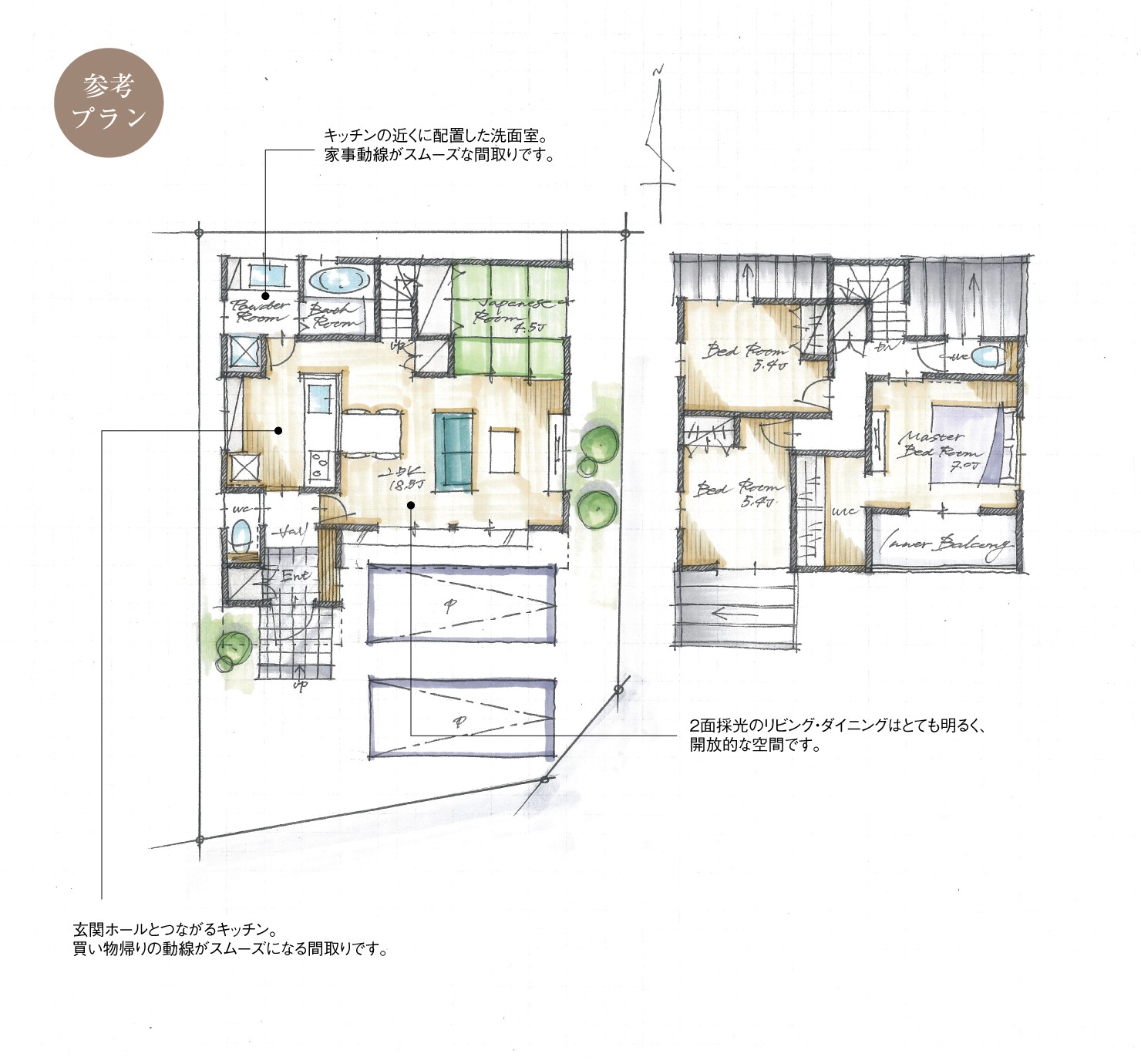 5_間取図_plan7_知立市新林町3_注文