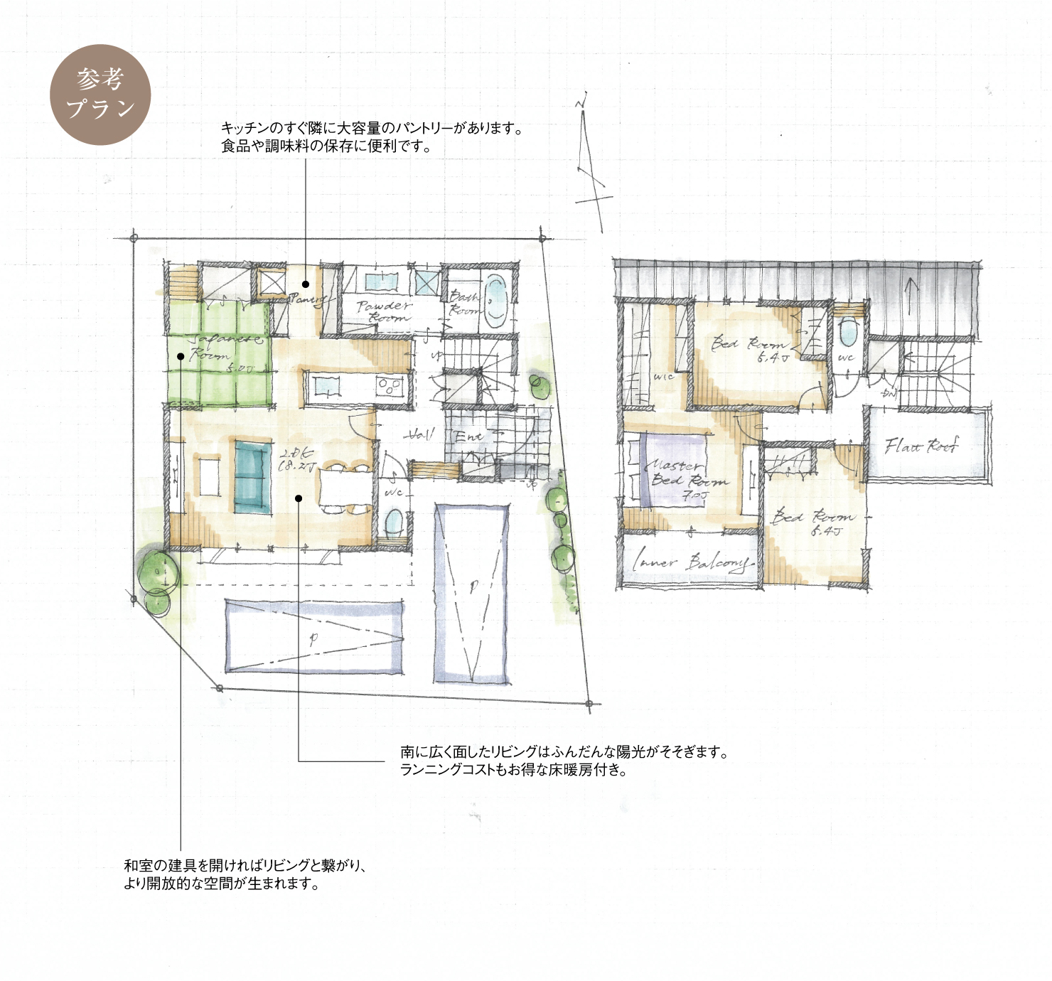 5_間取図_plan6_豊田市美里2_注文