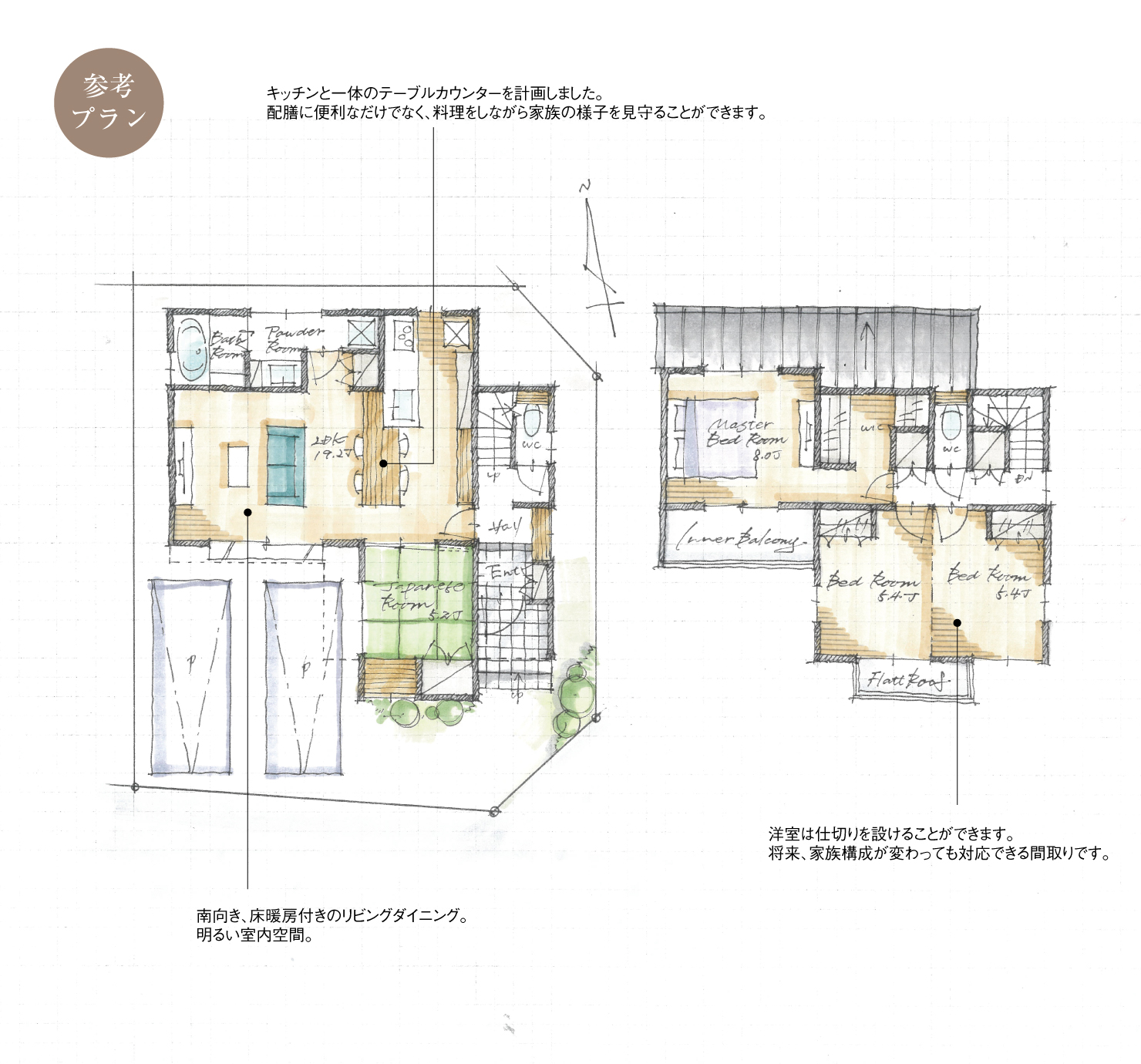5_間取図_plan8_豊田市美里2_注文