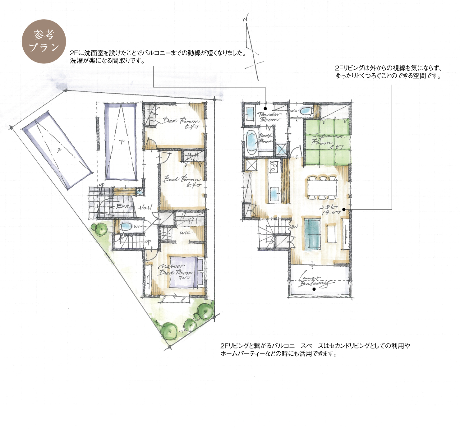 5_間取図_plan3_名東区牧の里_注文
