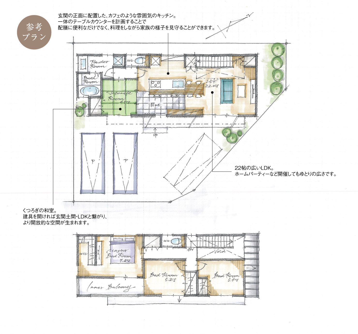 5_間取図_plan8_プロムナードヒルズ東郷_注文