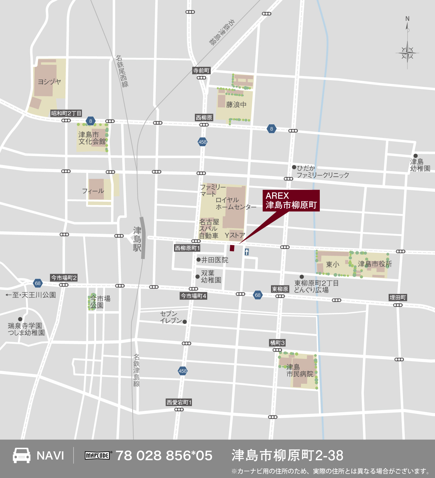 3_地図_津島市柳原町