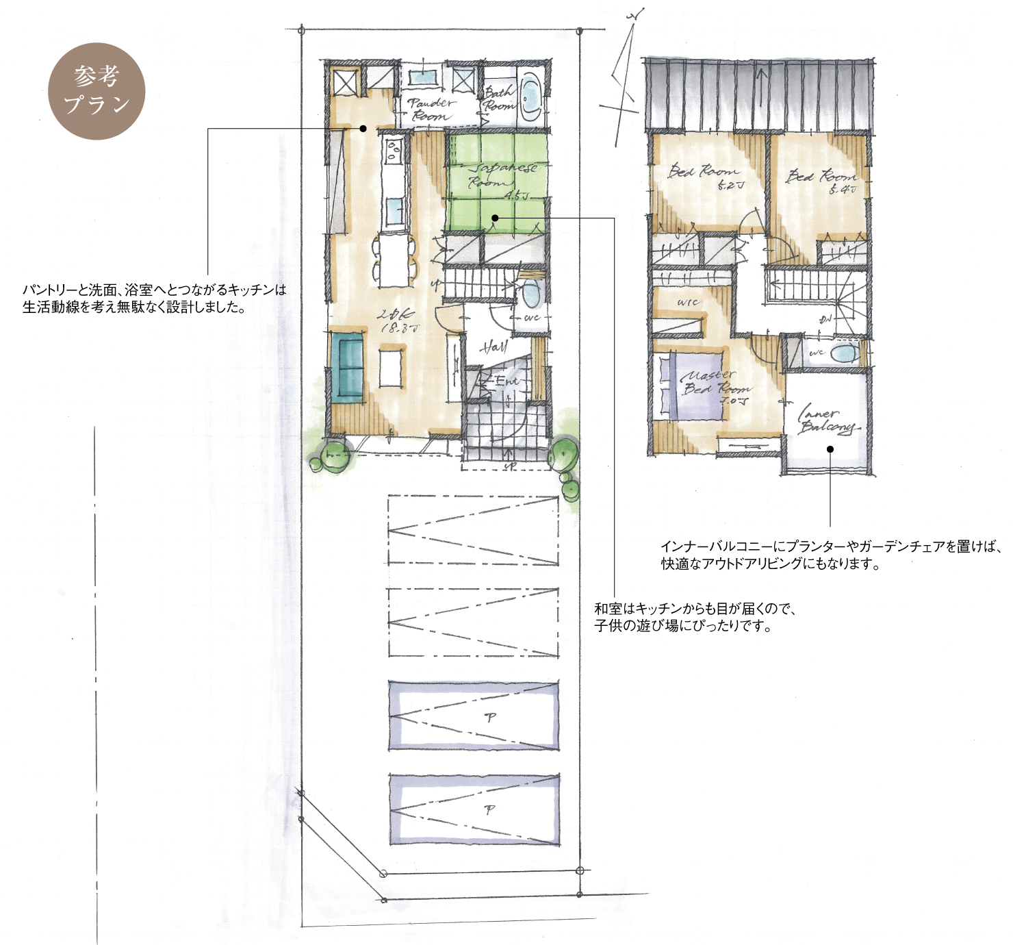 5_間取図_plan5_稲沢市治郎丸東町_注文