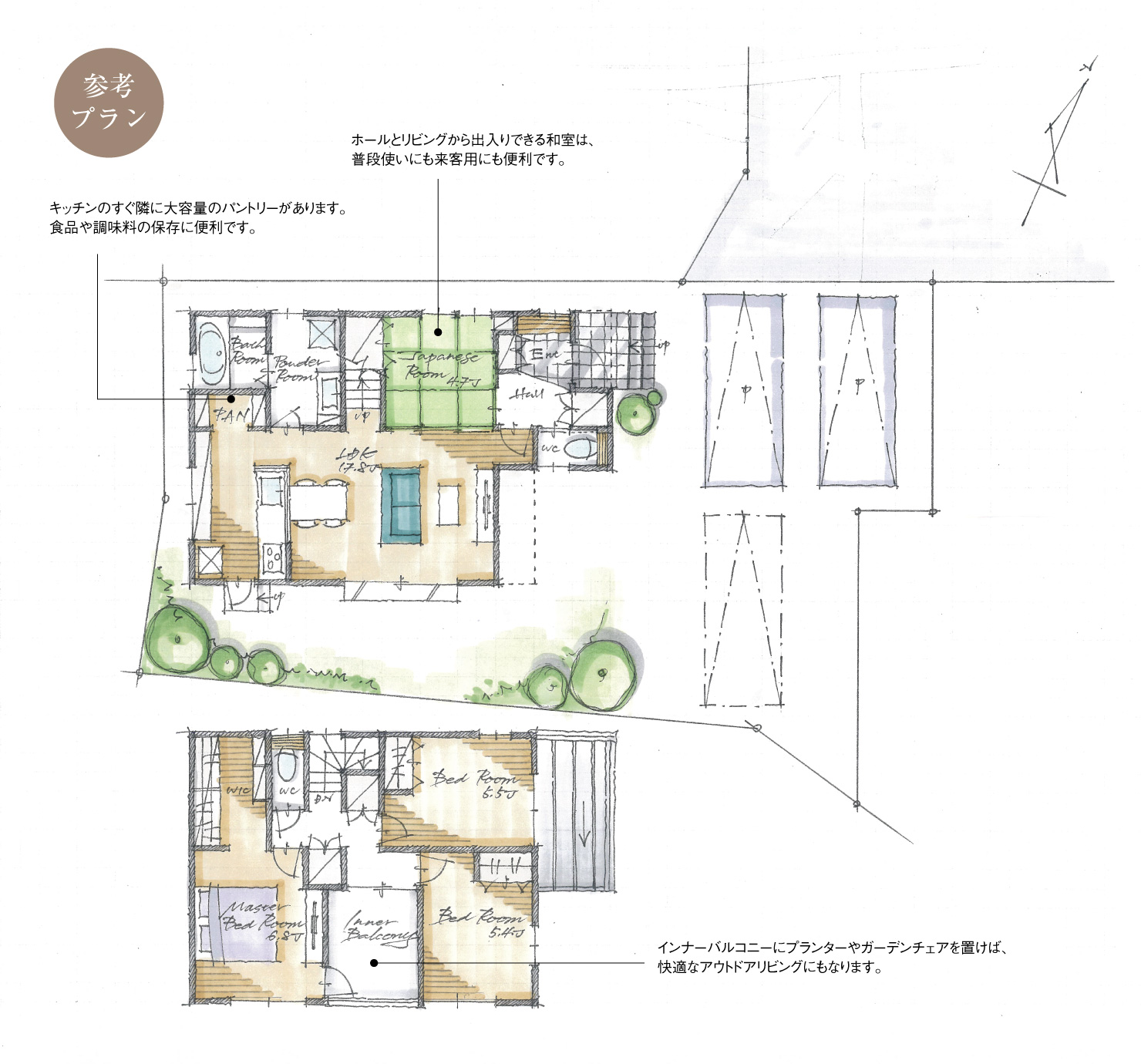 5_間取図_plan3_知多市八幡2_注文