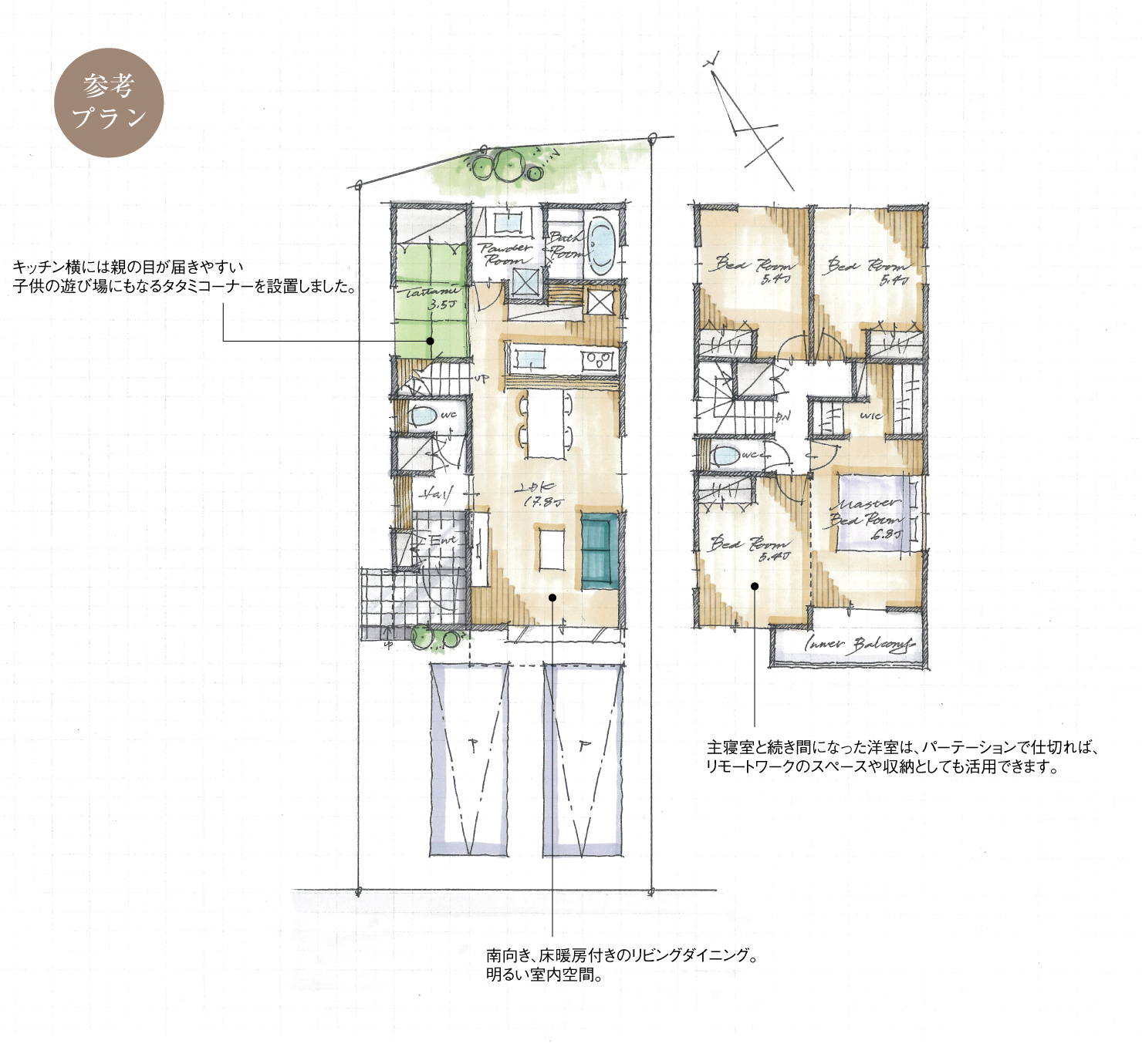 5_間取図_plan3_みよし市三好町天王_注文