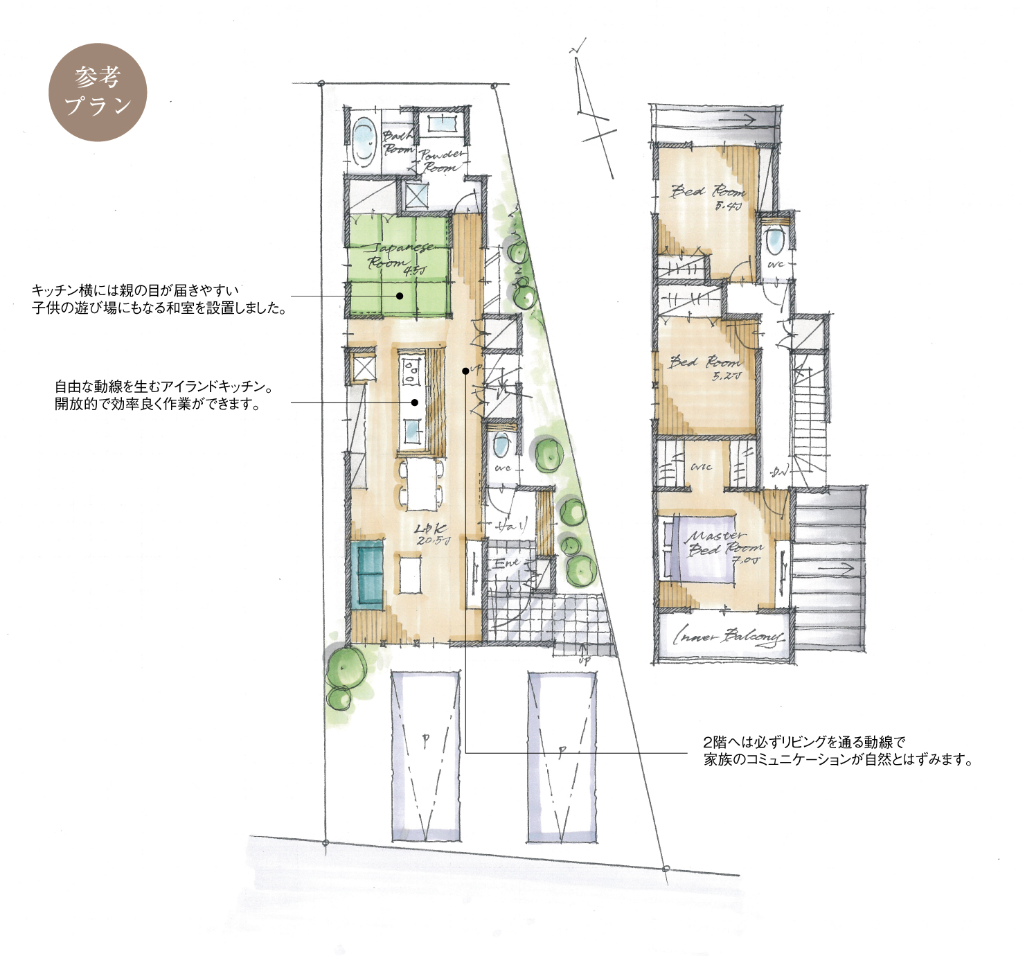 5_間取図_plan5_豊田市朝日町_注文