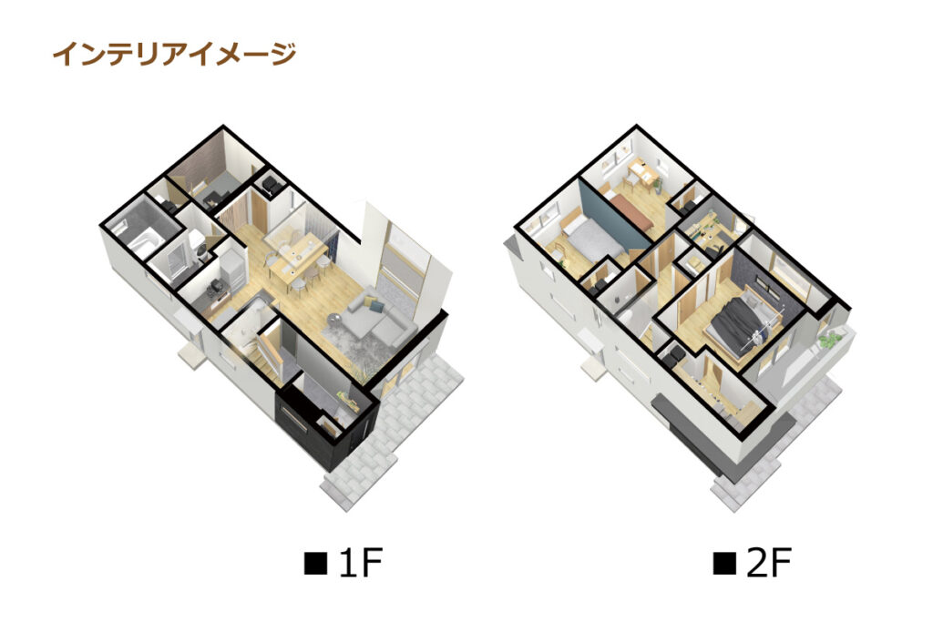 5_間取図_plan6_名東区勢子坊Ⅱ_インテリアイメージのみ