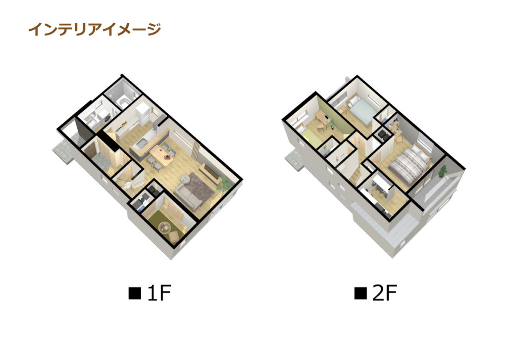 5_間取図_plan2_尾張旭市桜ケ丘町Ⅶ_インテリアイメージのみ