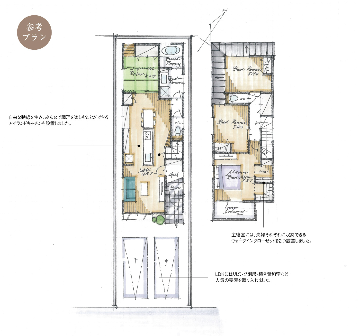 5_間取図_plan3_中村区新富町_注文