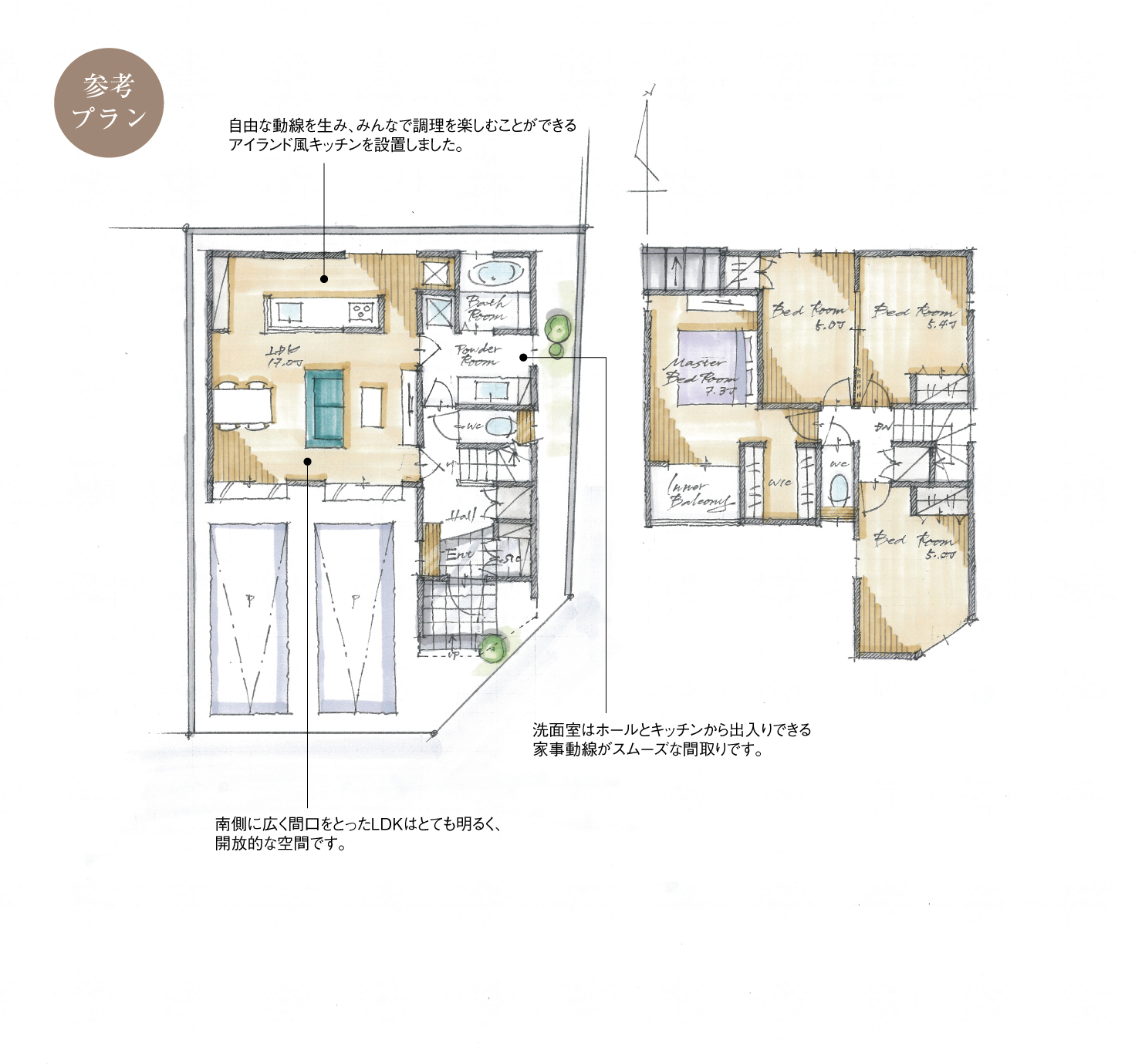 5_間取図_plan8_北区川中町2_注文