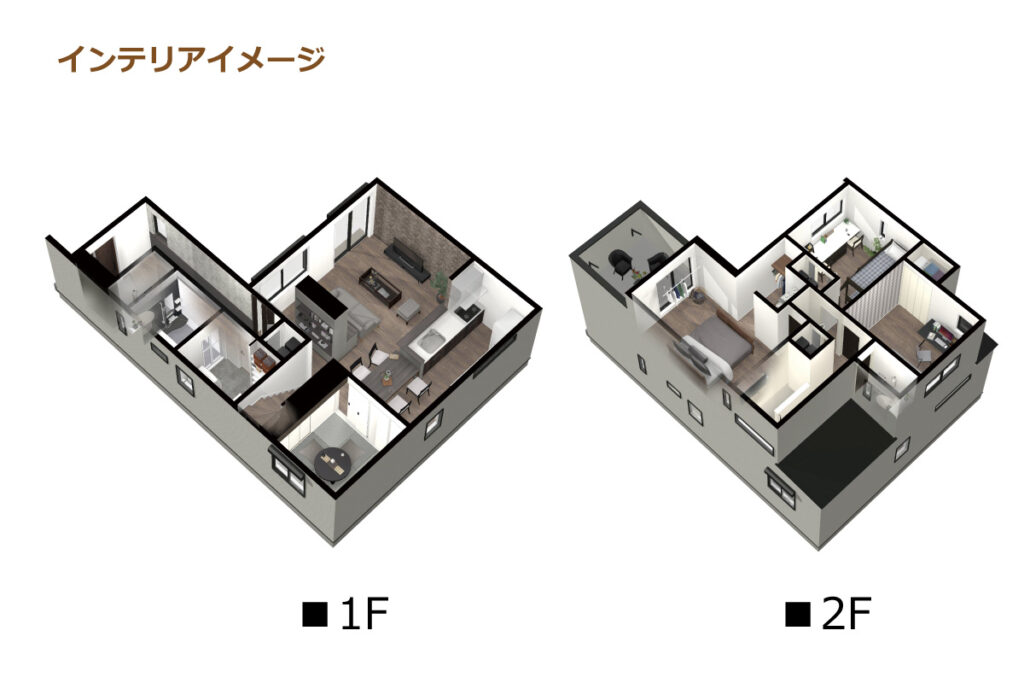 5_間取図_plan9_北区川中町Ⅱ_インテリアイメージのみ