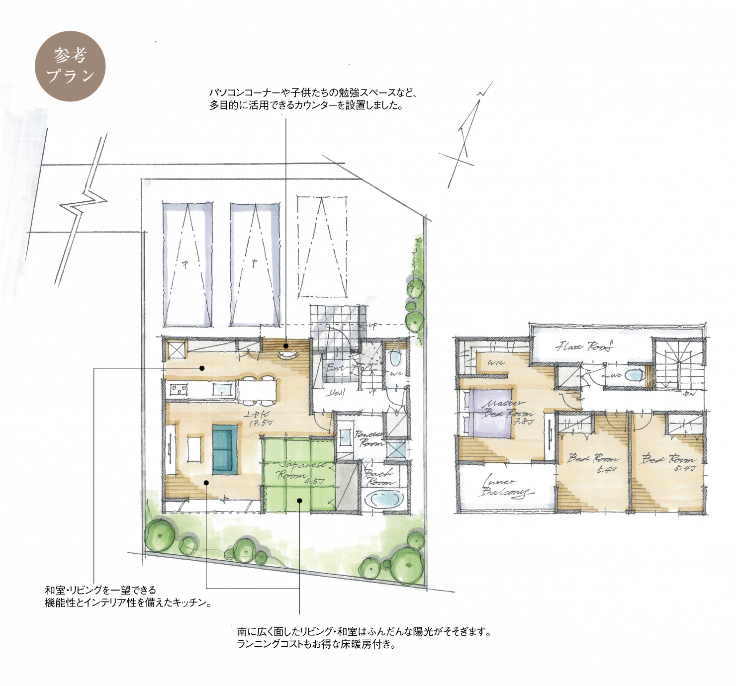 5_間取図_plan4_豊田市中根町4_注文
