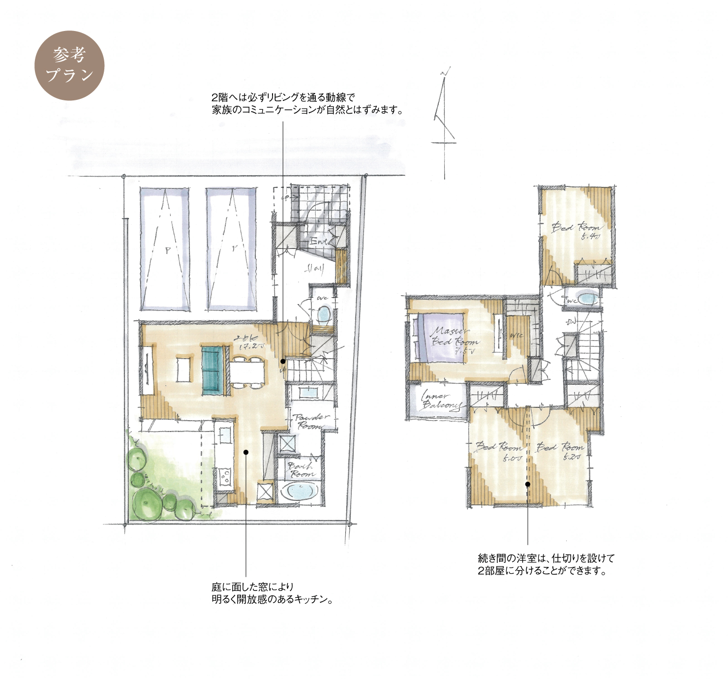 5_間取図_plan7_北区川中町2_注文