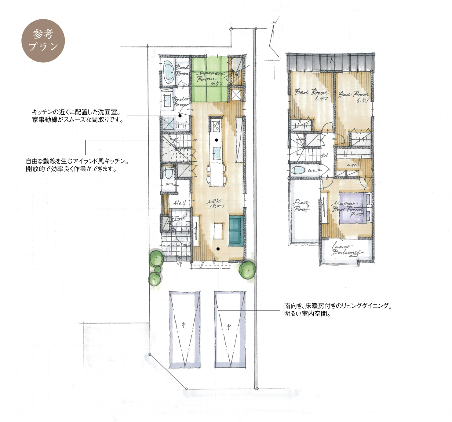 5_間取図_plan6_北名古屋市高田寺屋敷3_注文