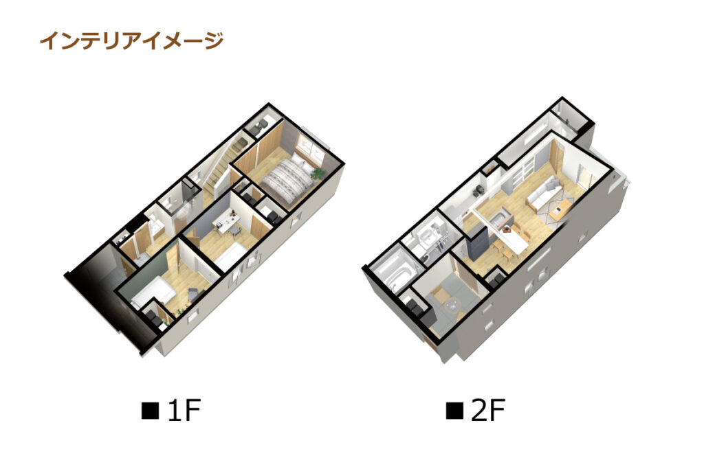 5_間取図_plan1_西区貝田町_インテリアイメージのみ