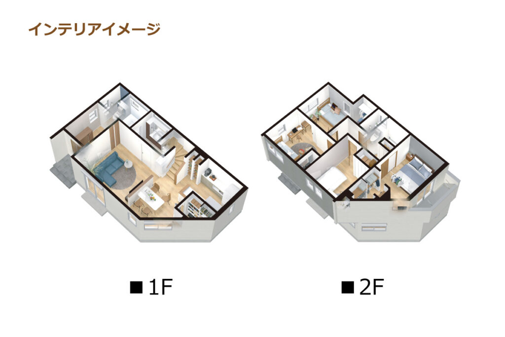 5_間取図_plan2_豊田市京町_インテリアイメージのみ