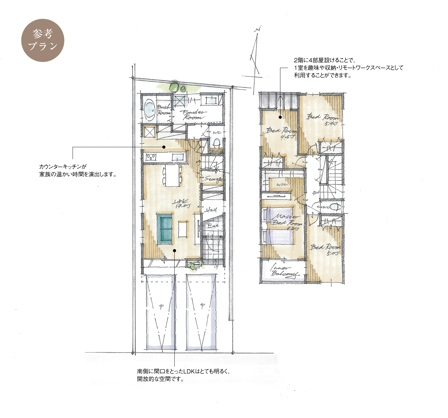 5_間取図_plan3_中川区昭明町_注文