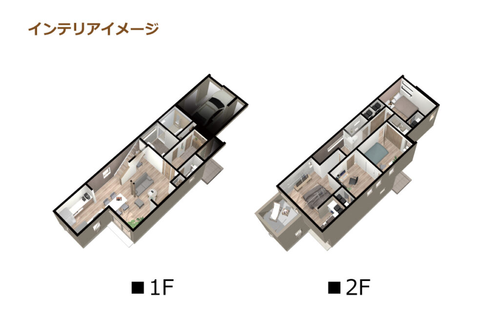 5_間取図_plan1_北区長喜町Ⅱ_インテリアイメージのみ