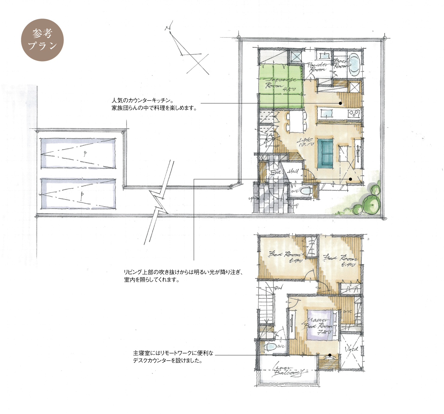 5_間取図_plan2_春日井市勝川新町_注文