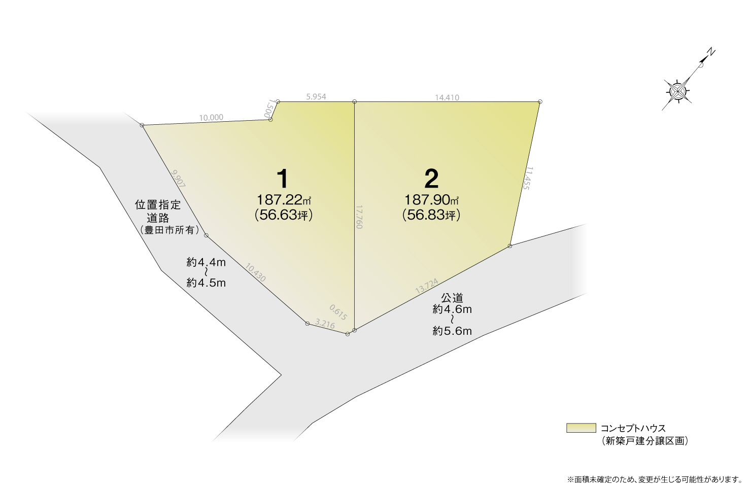 4_区画図_豊田市花園町5