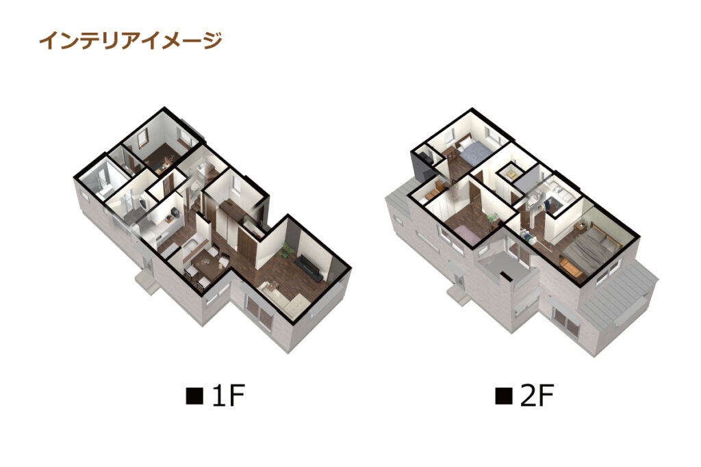 5_間取図_plan2_東海市名和町Ⅶ_インテリアイメージのみ