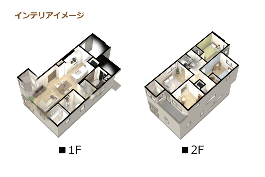 5_間取図_plan3_南区白雲町_インテリアイメージのみ