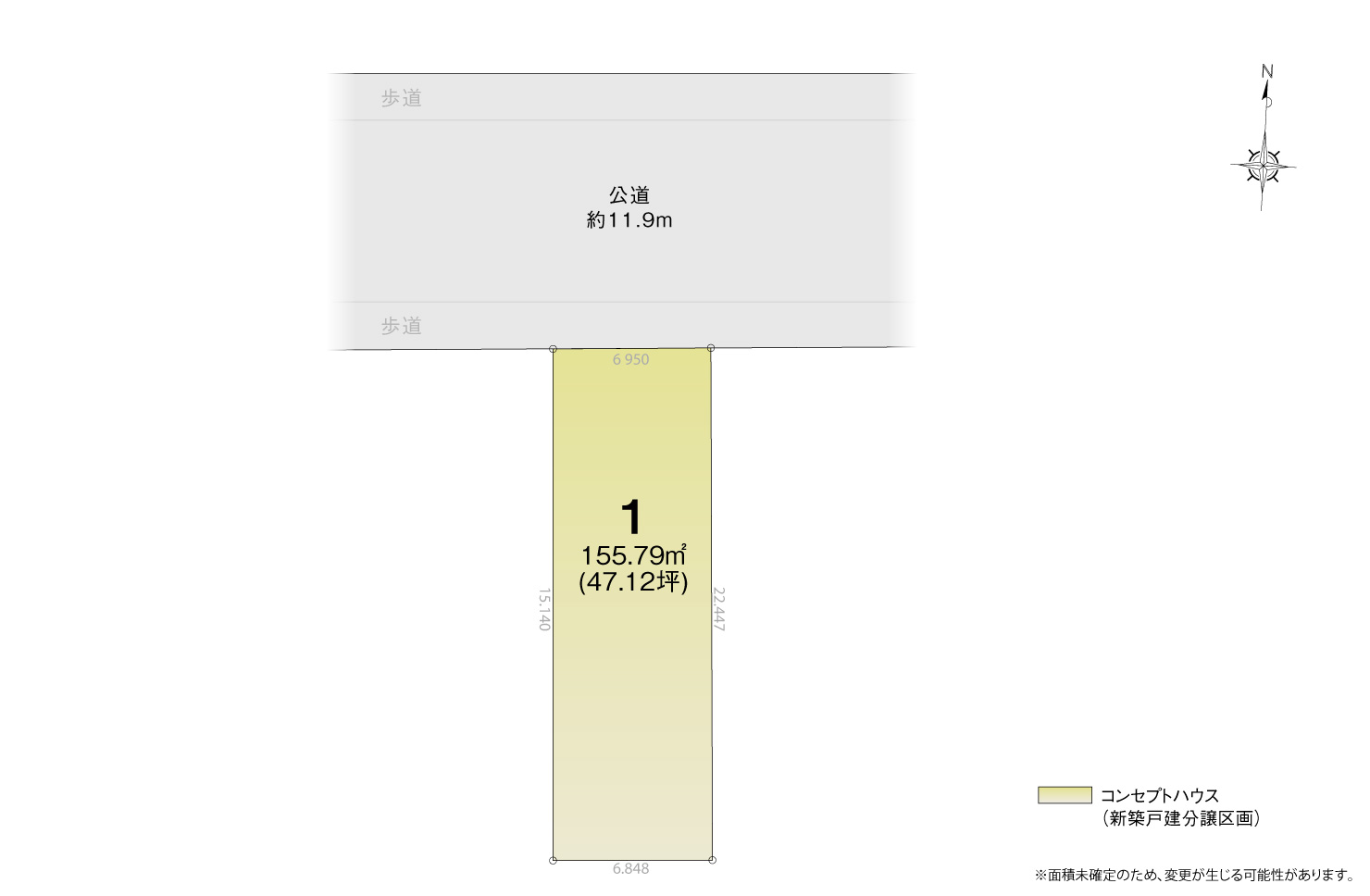4_区画図_名東区高間町
