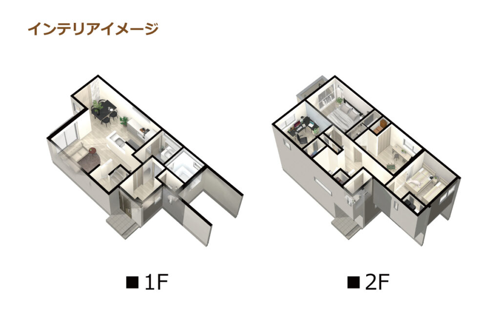 5_間取図_plan2_南区白雲町_インテリアイメージのみ