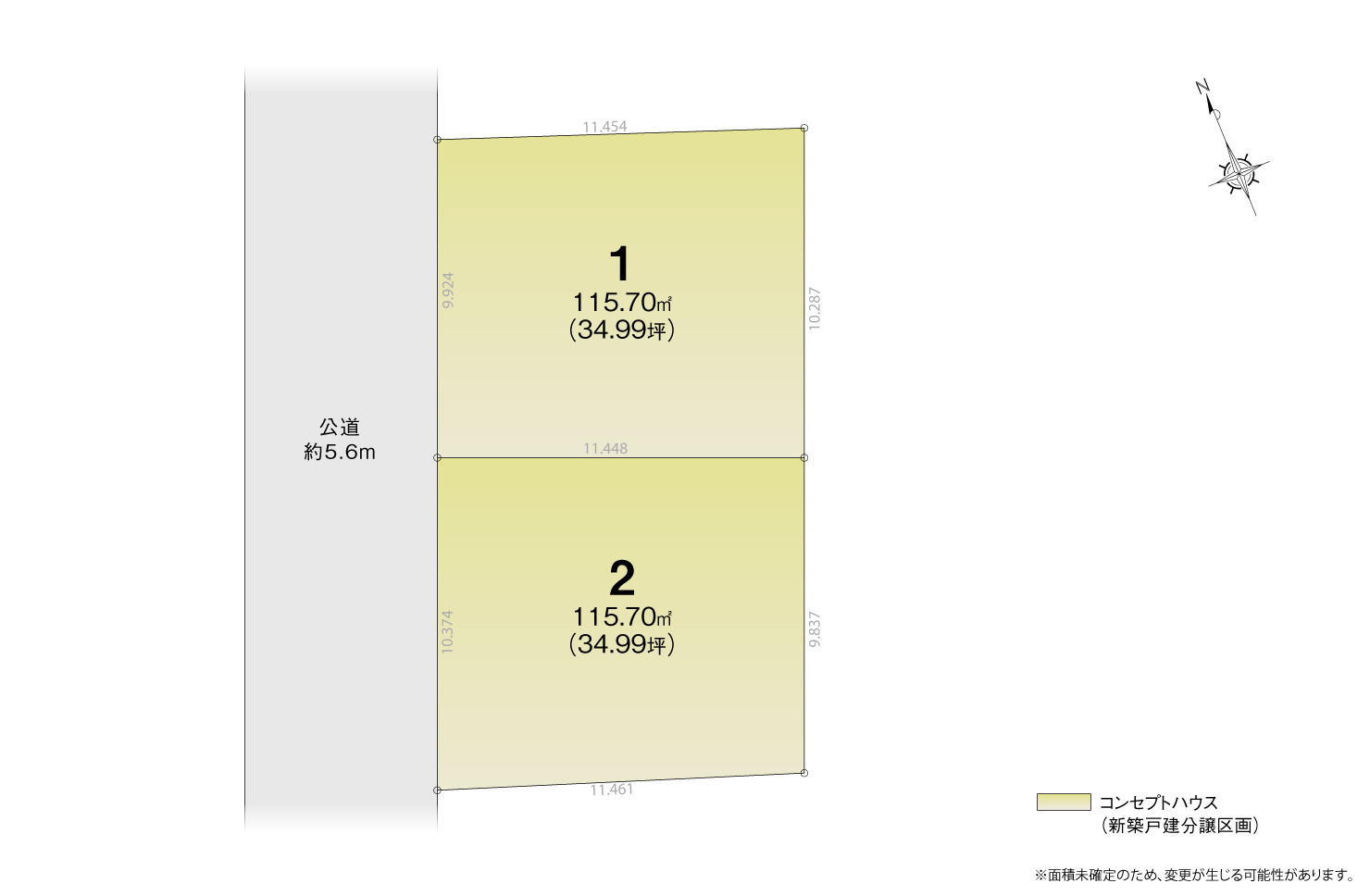 4_区画図_刈谷市泉田町4