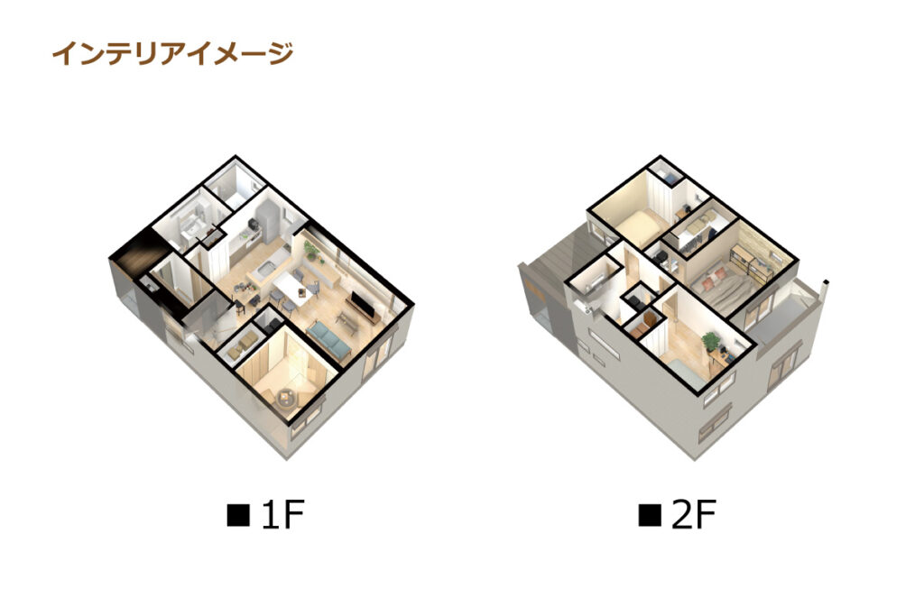 5_間取図_plan2_北区如意Ⅶ_インテリアイメージのみ