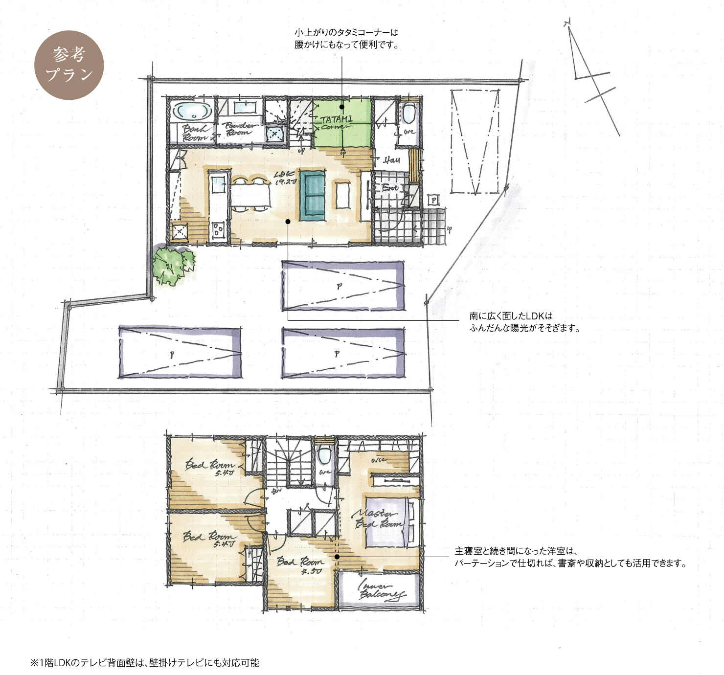 5_間取図_plan4_東海市富木島町Ⅹ_注文