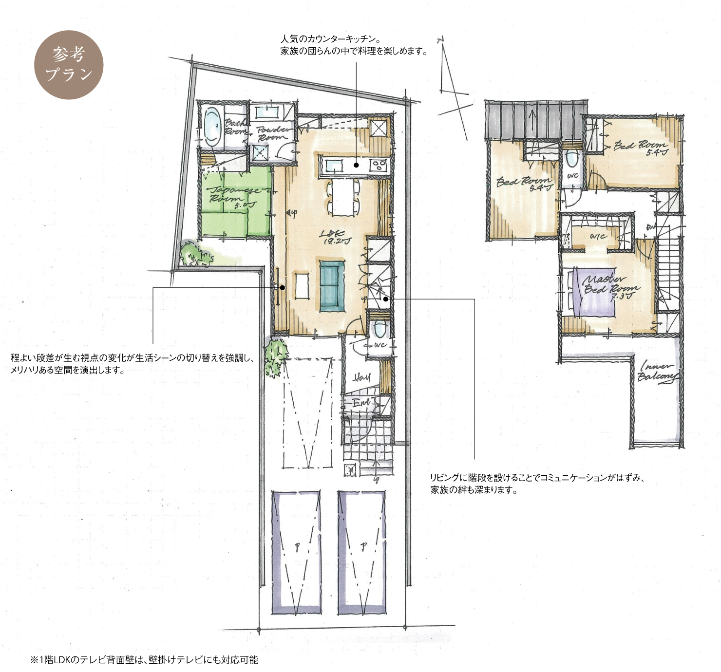 5_間取図_plan2_中川区荒子Ⅱ_注文