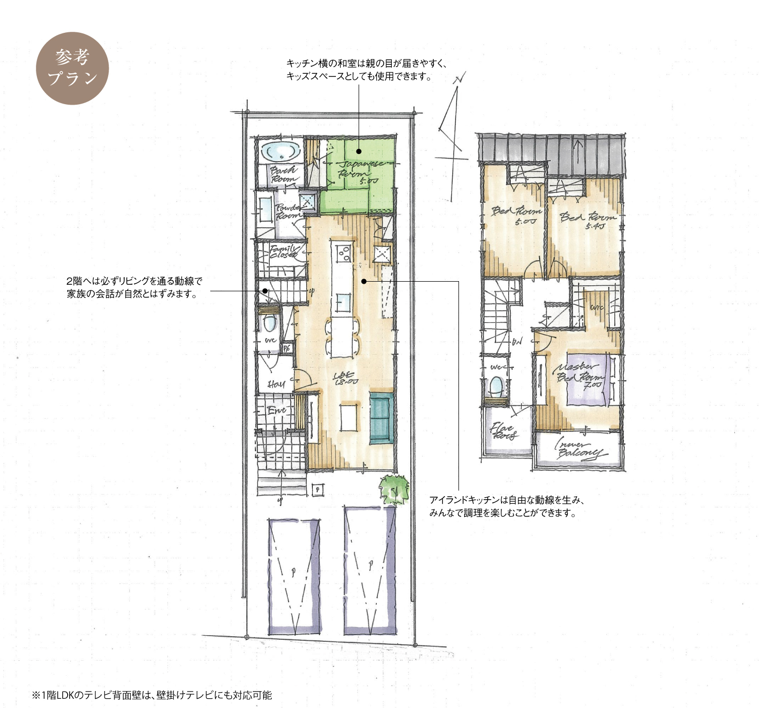 5_間取図_plan2_天白区植田本町_注文