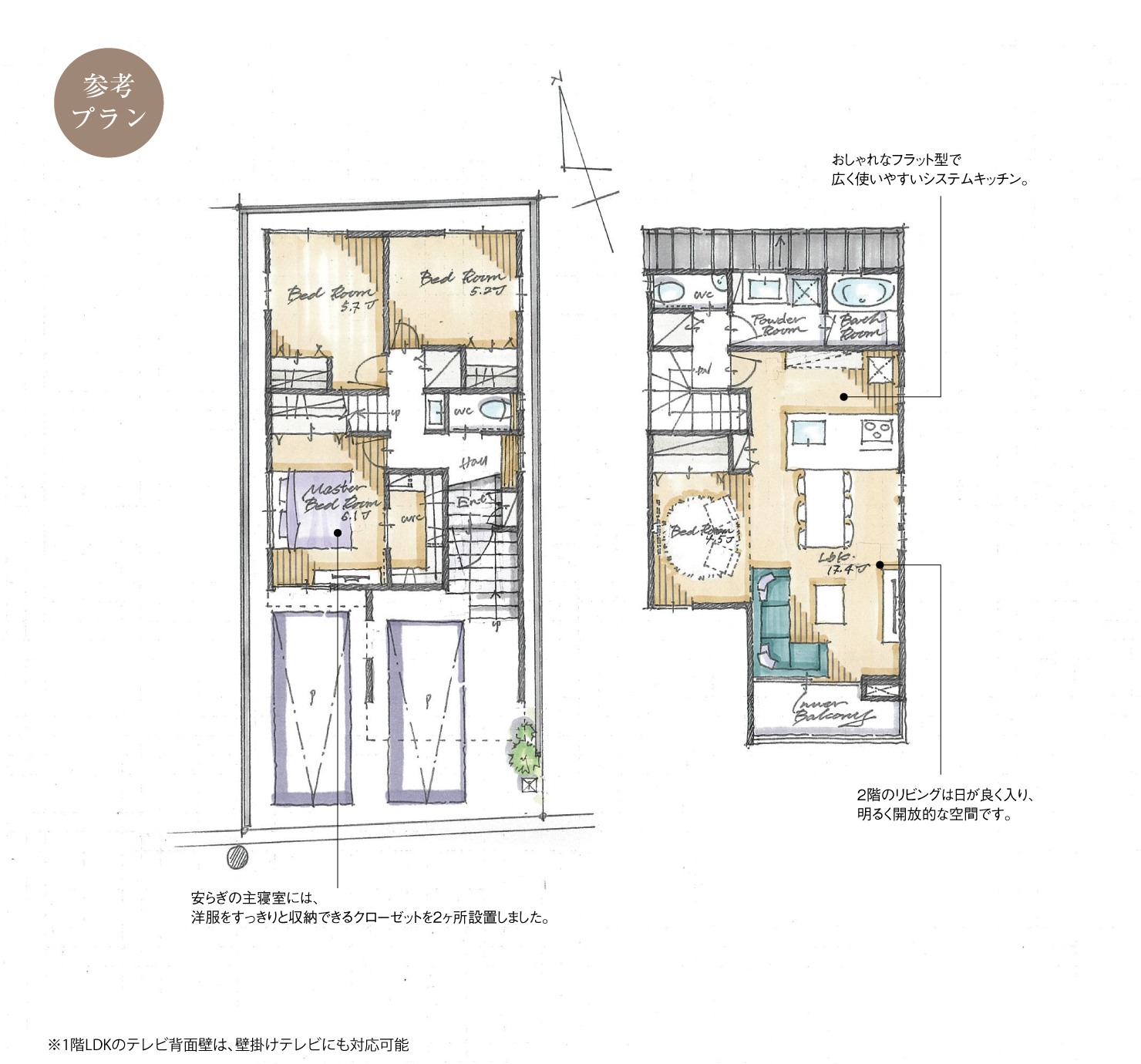 5_間取図_plan1_千種区大島町Ⅱ_注文