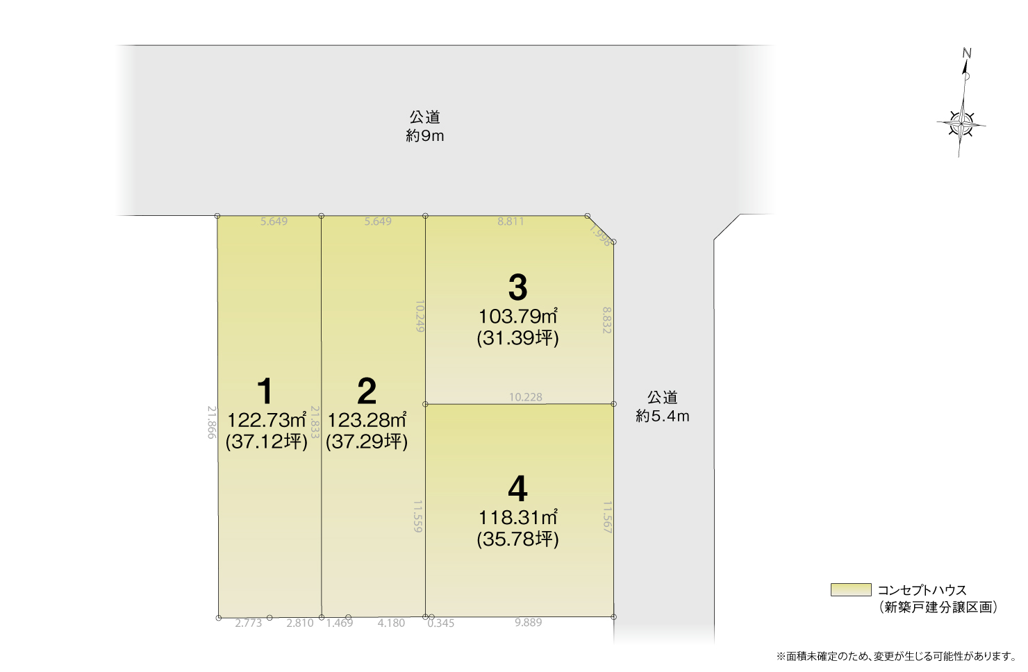4_区画図_瑞穂区佃町