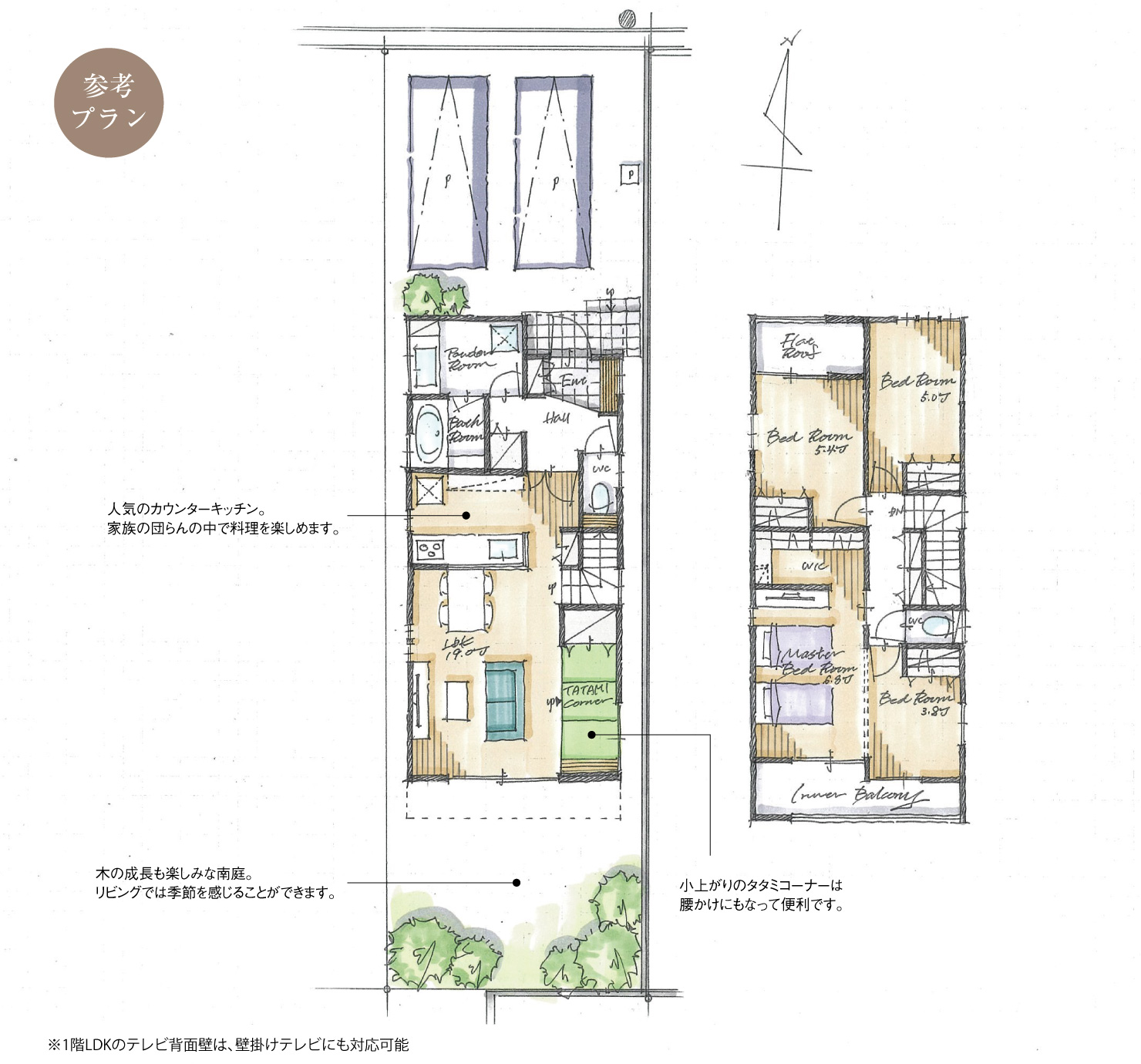 5_間取図_plan2_北区池花町_注文