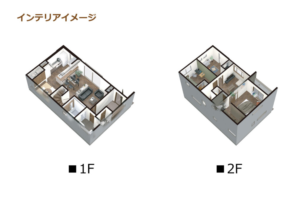 5_間取図_plan2_岡崎市稲熊町_インテリアイメージのみ
