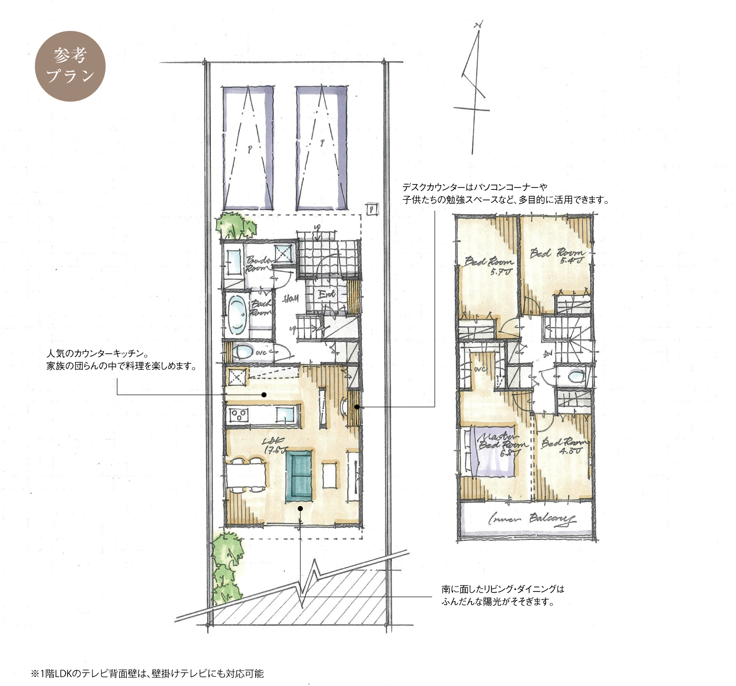 5_間取図_plan2_東海市中ノ池Ⅱ_注文