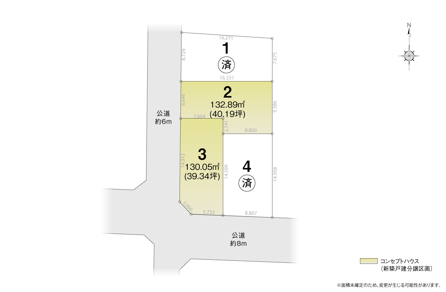 4_区画図_稲沢市小池
