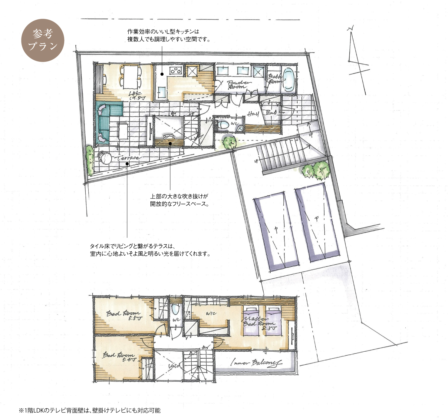 5_間取図_plan2_瑞穂区大喜町Ⅱ_注文