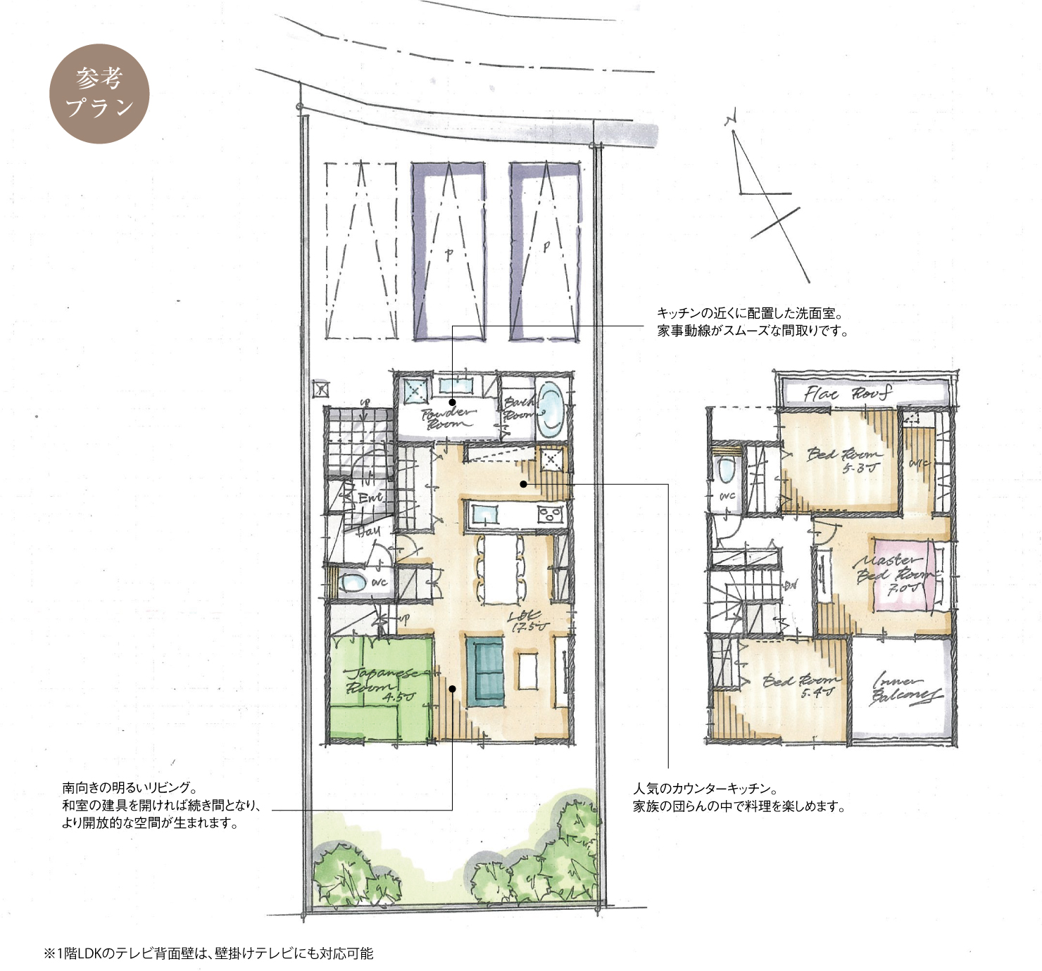 5_間取図_plan1_安城市里町Ⅳ_注文