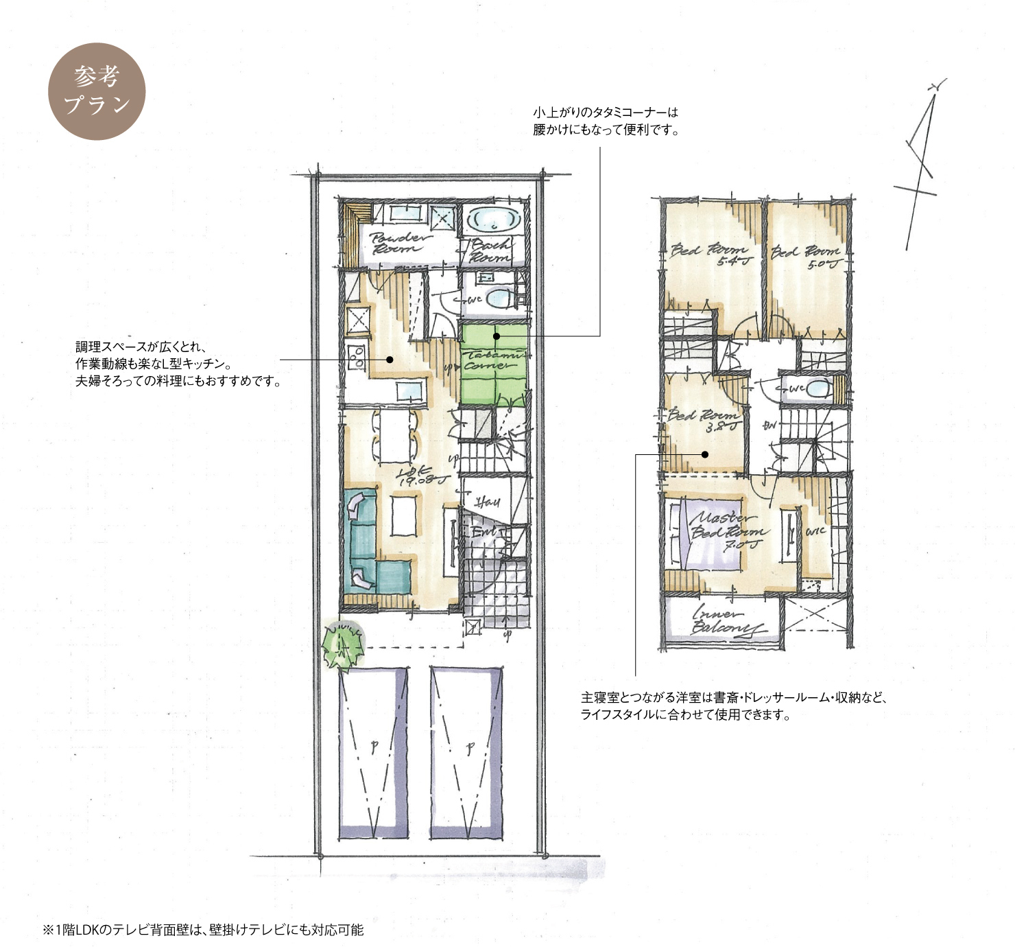 5_間取図_plan2_熱田区大宝Ⅲ_注文