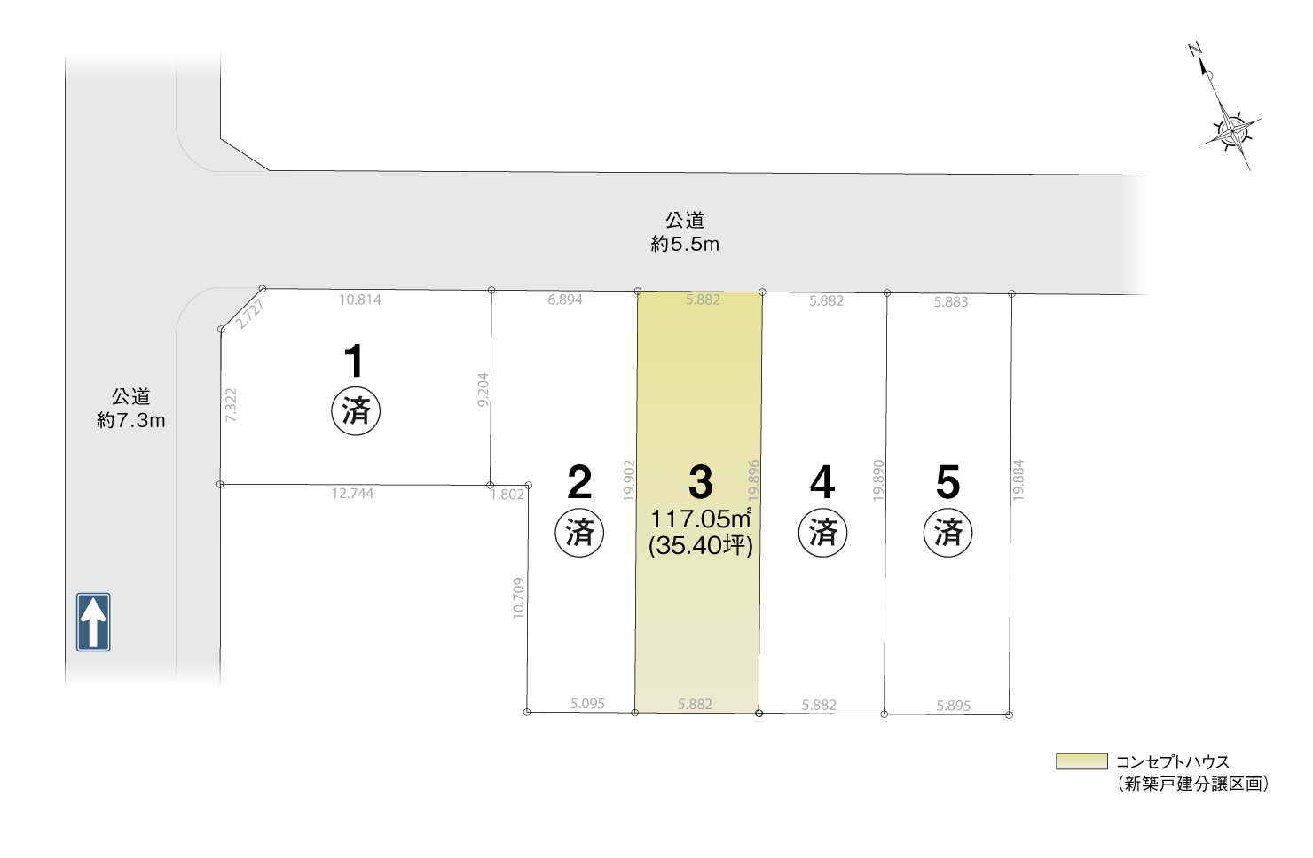 4_区画図_熱田区大宝Ⅱ