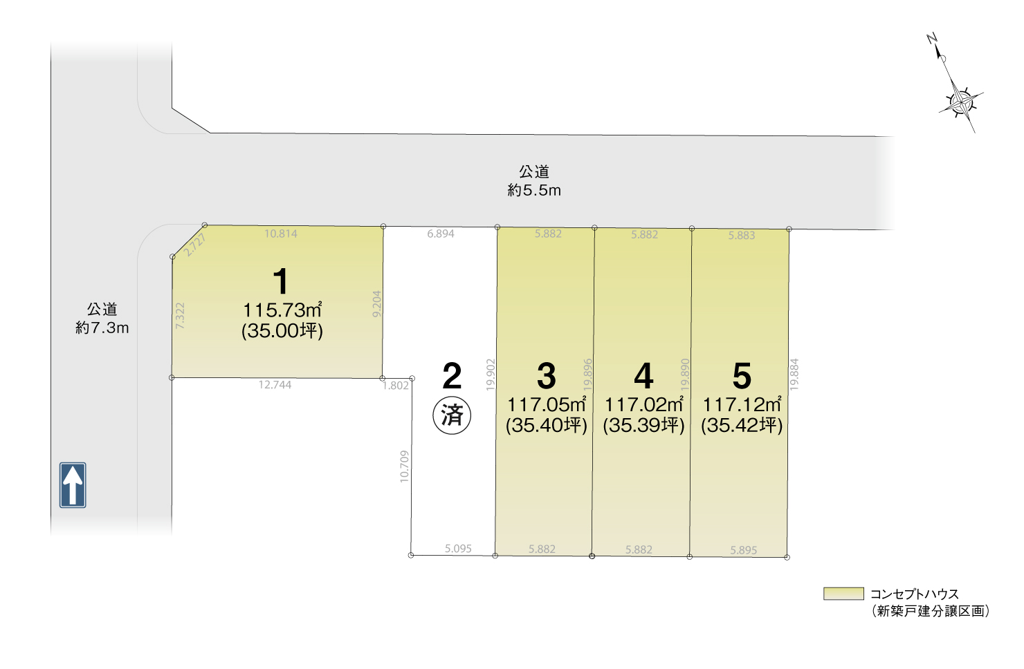 4_区画図_熱田区大宝Ⅱ