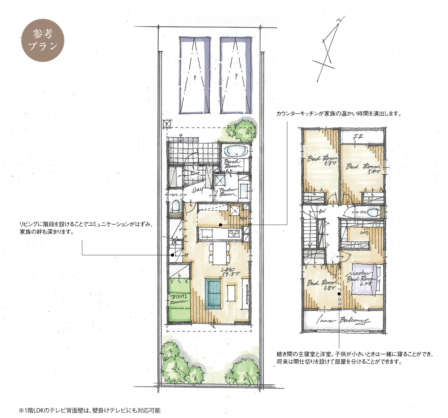 5_間取図_plan3_西区大野木XVI_注文