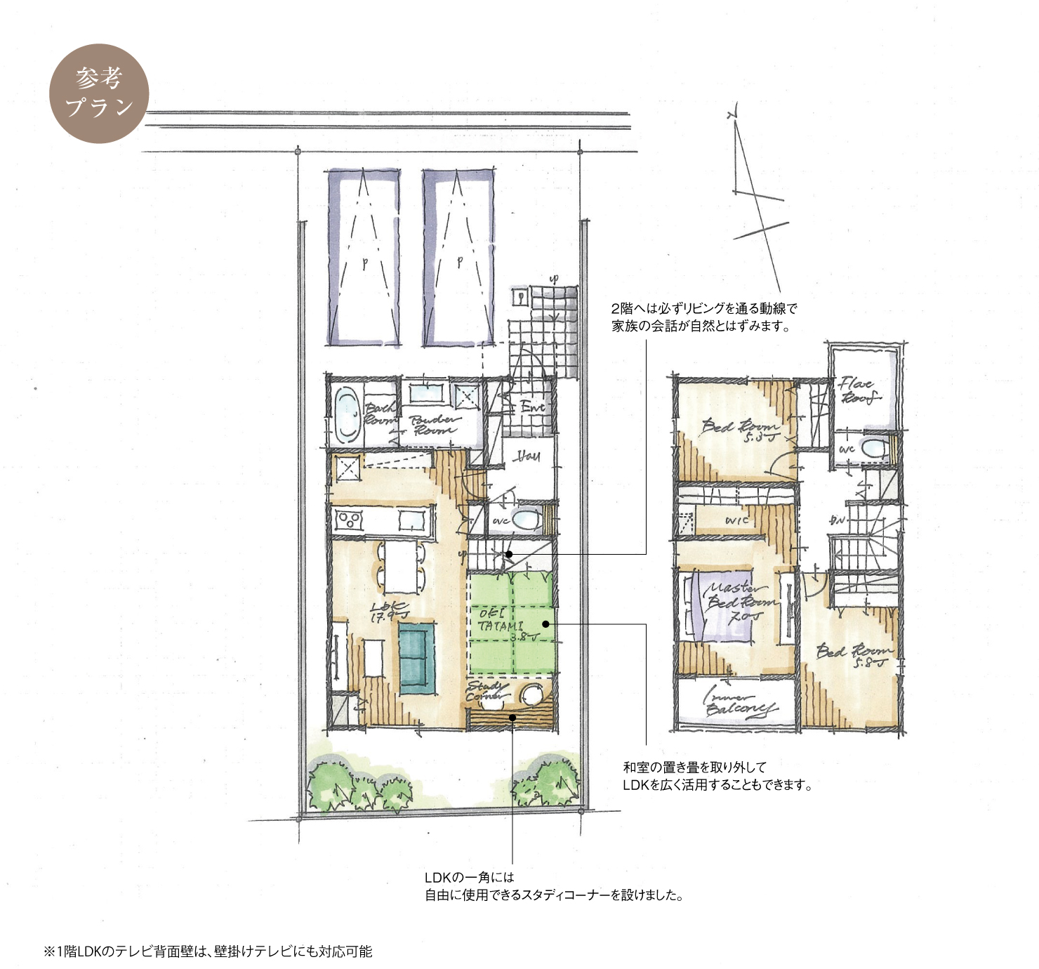 5_間取図_plan3_刈谷市泉田町Ⅴ_注文