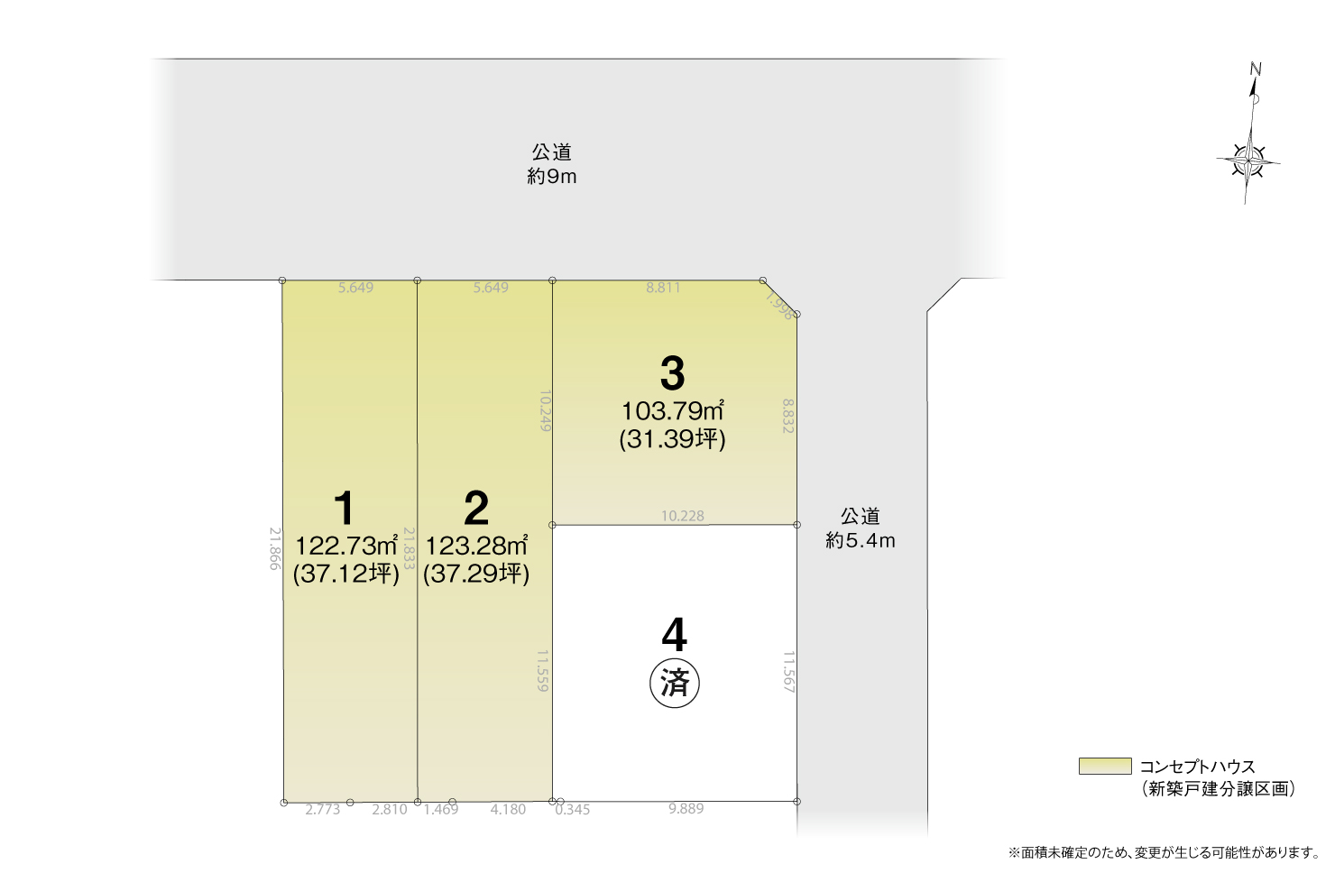 4_区画図_瑞穂区佃町