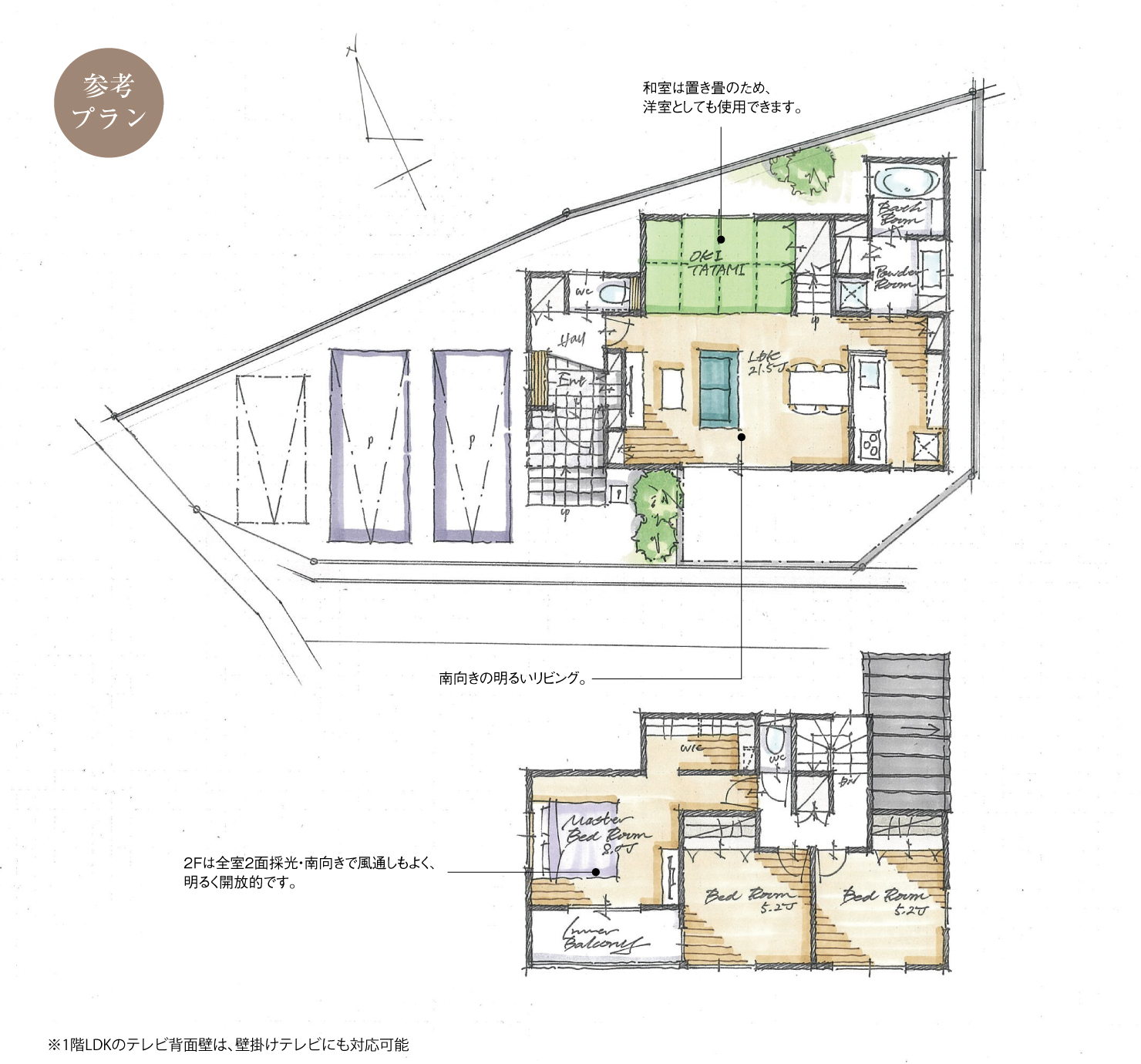 5_間取図_plan1_大府市長草町Ⅲ_注文