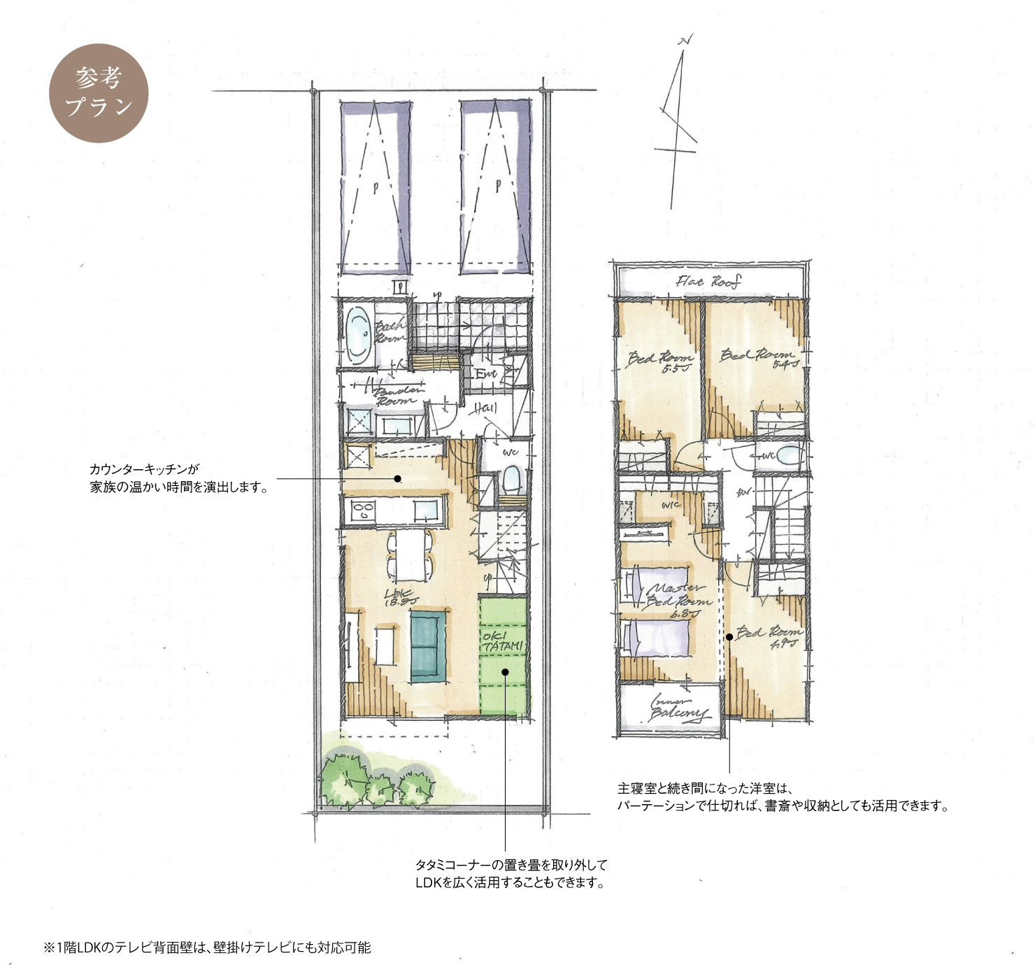 5_間取図_plan1_北区如来町_注文